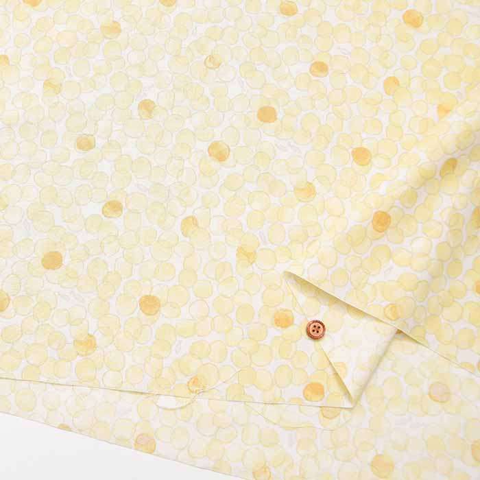 Cotton sheeting soft finished printed fabric IN TNE SEA Bubble - nomura tailor