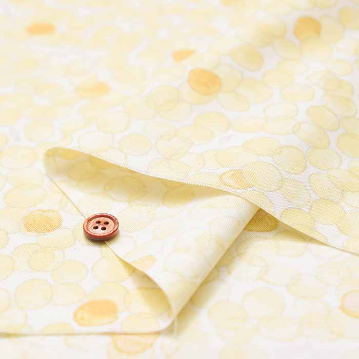 Cotton sheeting soft finished printed fabric IN TNE SEA Bubble - nomura tailor