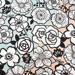 Cotton Ox Printed Fabric Flower - nomura tailor