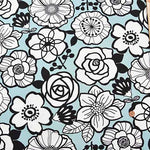 Cotton Ox Printed Fabric Flower - nomura tailor