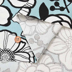 Cotton Ox Printed Fabric Flower - nomura tailor