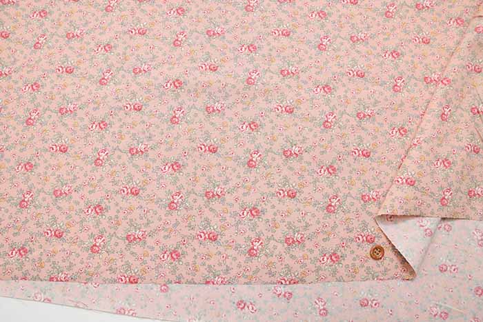 Cotton Broad Print Fabric Flower 2 - nomura tailor