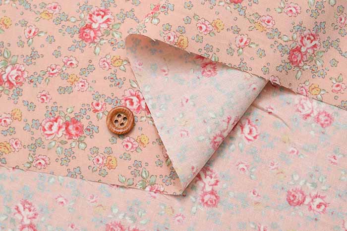 Cotton Broad Print Fabric Flower 2 - nomura tailor