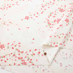 Cotton Southern Cross Printed Fabric Blurred Cherry Blossom Pattern - nomura tailor