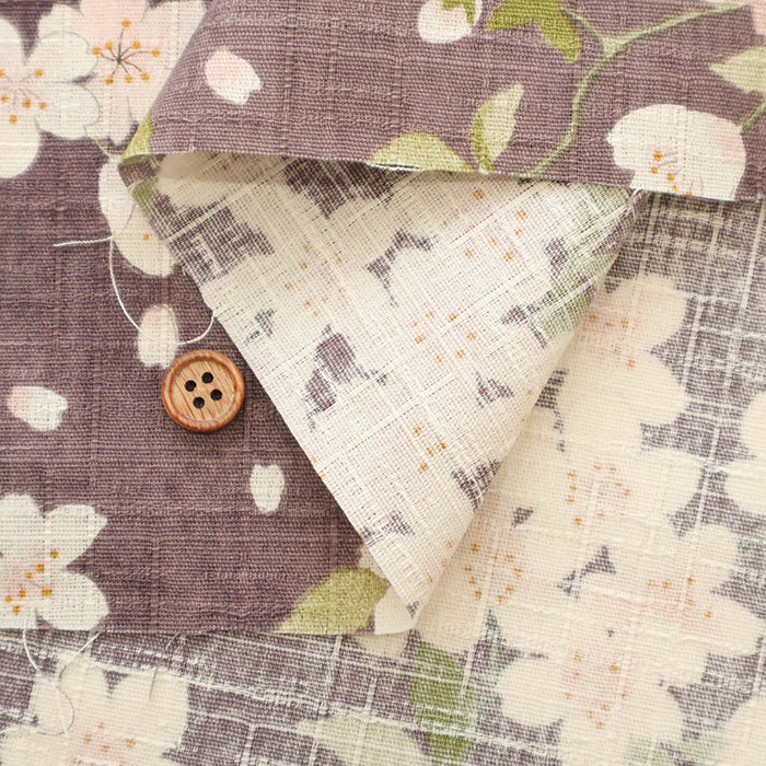 Cotton Southern Cross Printed Fabric - Cherry Blossom - nomura tailor