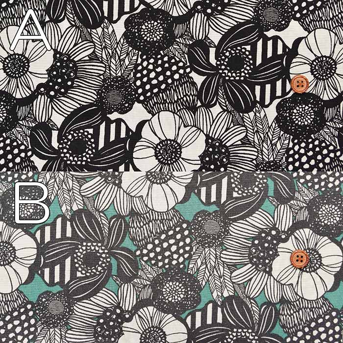 Cotton Broad Broad Print Fabric Thin Art Flower - nomura tailor