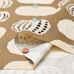 10/1 Cotton canvas printed fabric Pumpkin - nomura tailor