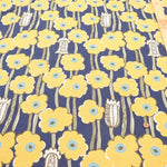 C/L Canvas Printed Fabric - Poppy Forest - nomura tailor