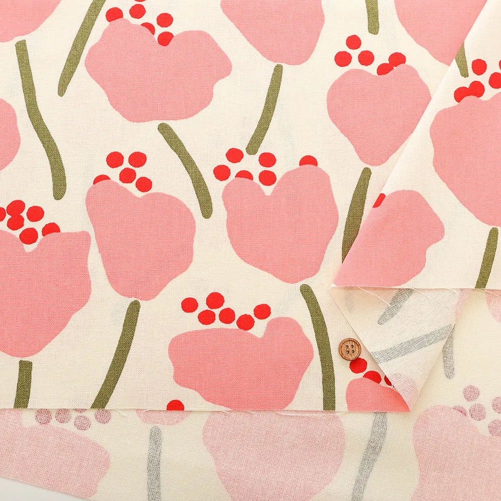 10/1 Cotton Canvas Printed Fabric - Mati - nomura tailor