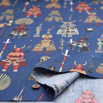 Cotton 20 sheeting print fabric Warlord's yoloi - nomura tailor