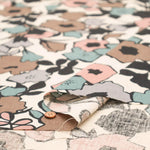 C/L Sheeting Printed Fabric - Chic Flower - nomura tailor
