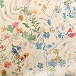 C/L Sheeting Printed Fabric - Flowers - nomura tailor