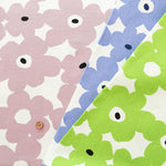 C/L Canvas Print Fabric - Finland Flower - nomura tailor