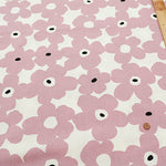 C/L Canvas Print Fabric - Finland Flower - nomura tailor