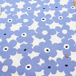 C/L Canvas Print Fabric - Finland Flower - nomura tailor