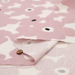 C/L Canvas Print Fabric - Finland Flower - nomura tailor