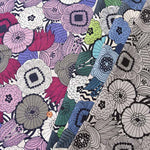 C/L sheeting printed fabric Air-tumbled Flower - nomura tailor