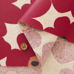 Cotton Oxford Laminated Fabric <Matte> - Finland Flower - nomura tailor