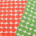 C/L canvas print fabric TOMATO - nomura tailor