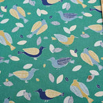 C/L Canvas Printed Fabric Birds - nomura tailor