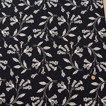 C/L Canvas printed fabric Campanula - nomura tailor