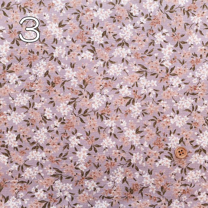 Unbleached Cotton Scare Printed Fabric - Daphne - nomura tailor