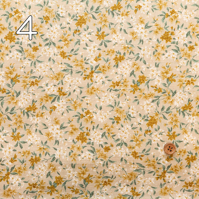 Unbleached Cotton Scare Printed Fabric - Daphne - nomura tailor