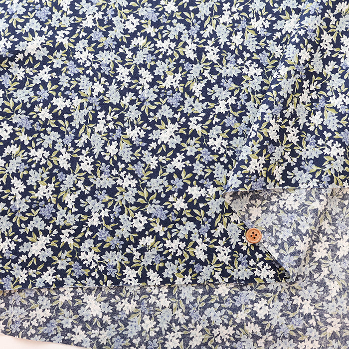 Unbleached Cotton Scare Printed Fabric - Daphne - nomura tailor