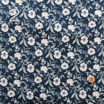 Unbleached Cotton Scare Printed Fabric - Peony - nomura tailor