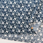 Unbleached Cotton Scare Printed Fabric - Peony - nomura tailor