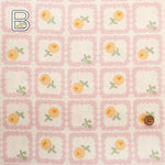 Cotton Oxford Printed Fabric - Onnela Nordic Flower - nomura tailor