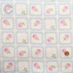 Cotton Oxford Printed Fabric - Onnela Nordic Flower - nomura tailor