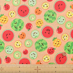 Cotton sheeting printed fabric Fruit - nomura tailor