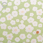 Cotton Oxford Printed Fabric - Flowers - nomura tailor