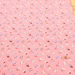Cotton Sharting Printed Fabric - Cat's Playground Cat Face - nomura tailor