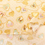 Cotton Sharting Printed Fabric - Cat's Playground Locket pendant - nomura tailor