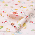 Cotton sheer printed fabric ALTO ALBERO COLLECTION Alice in Wonderland - nomura tailor