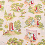 Cotton care printed fabric ALTO ALBERO COLLECTION Red Riding Hood - nomura tailor