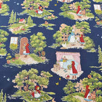 Cotton care printed fabric ALTO ALBERO COLLECTION Red Riding Hood - nomura tailor