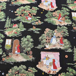 Cotton care printed fabric ALTO ALBERO COLLECTION Red Riding Hood - nomura tailor