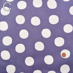 Water-repellent cotton ox fabric uni_9 (Unique) Rough Dot - nomura tailor