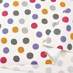 Water-repellent cotton ox fabric uni_9 (Unique) Rough Dot - nomura tailor