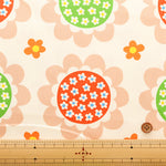 Cotton Oxford Fabric - Flower in Flower - nomura tailor