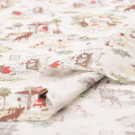 Cotton sheeting print fabric Little story Little Red Riding Hood - nomura tailor