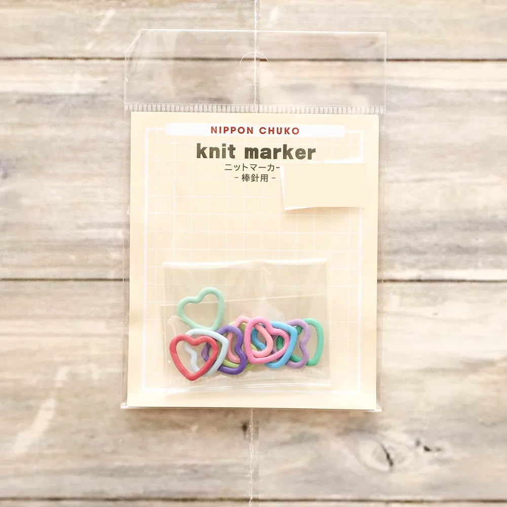 Knitting Needle ニットマーカー - Heart - nomura tailor