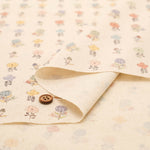 Cotton Sheeting printed Fabric  - Shanti Garden Flowers - nomura tailor