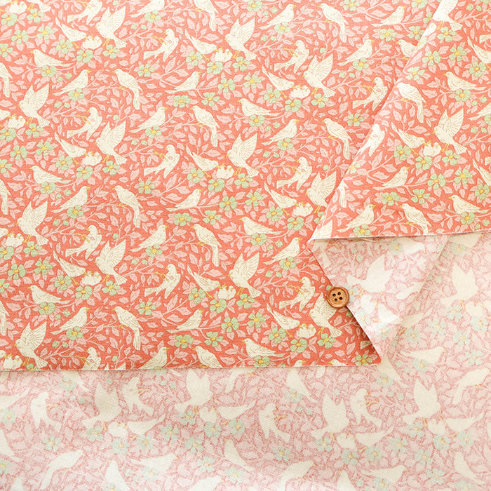 Cotton Printed Fabric Tilda 2026S/S song bird - nomura tailor