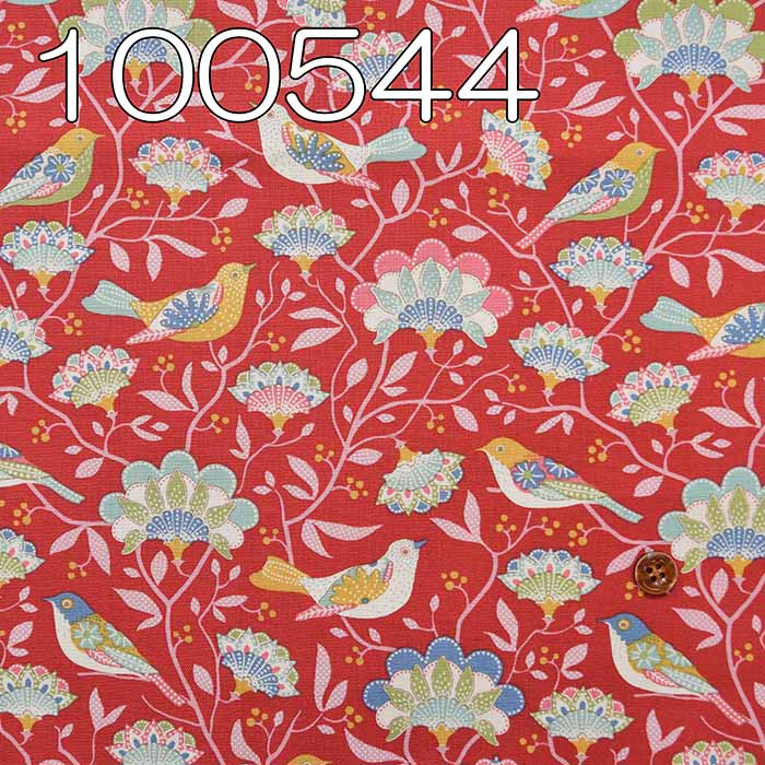 Cotton printed fabric Tilda 2024 S/S Jubilee Bird Tree - nomura tailor