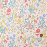 Cotton sheeting print fabric Treasure Box Botanical - nomura tailor