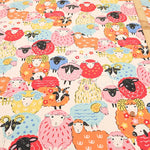 Cotton Oxford Printed Fabric Powerful Animal - Sheep - nomura tailor